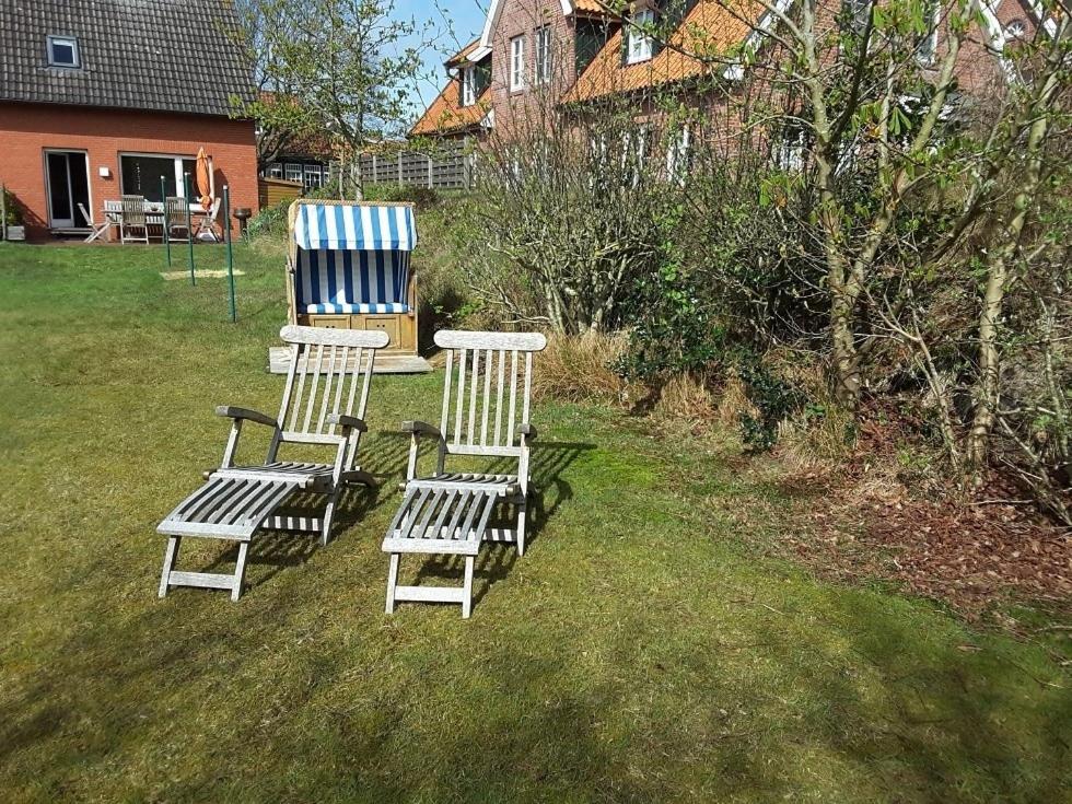 Villa Deichblick Suederloog 38 Spiekeroog Exterior foto